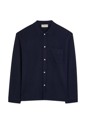 Officine Generale button-up long-sleeve shirt - Blue