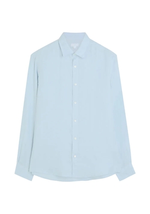 Sunspel long-sleeve button-down shirt - Blue