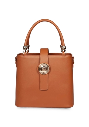 Marco Castelli Agape leather tote bag - Neutrals