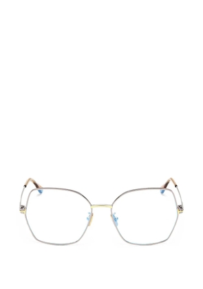 TOM FORD Eyewear geometric-frame glasses - Grey