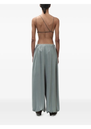 Alysi balloon-leg trousers - Grey