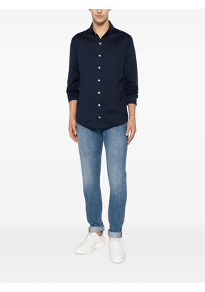 DONDUP long-sleeve button-up shirt - Blue