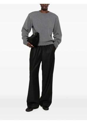 Róhe ribbed-trim sweater - Grey