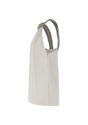 Retrofete Kenai crystal-embellished mini dress - White