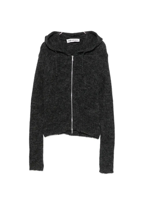 OUR LEGACY Compact Hood zip-up cardigan - Neutrals