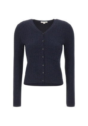 Vince cable-knit cardigan - Blue