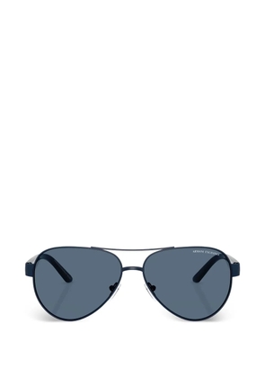Armani Exchange pilot-frame sunglasses - Blue