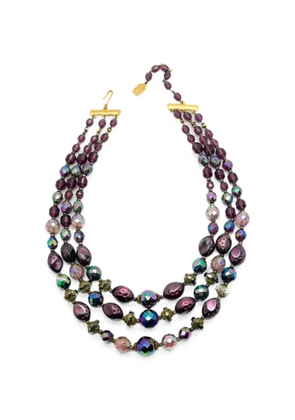 Christian Dior Pre-Owned 1950s gold plated necklace