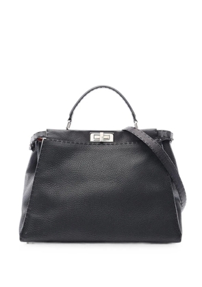 Fendi Pre-Owned 2000s large Selleria Peekaboo tote bag - Black