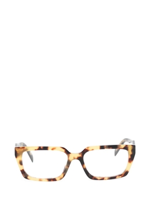Prada Eyewear tortoiseshell-effect square-frame glasses - Brown