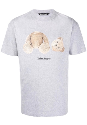 Palm Angels bear-print T-shirt - Grey