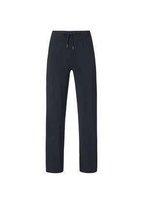 Sweaty Betty Explorer side-stripe wide-leg track pants - Black