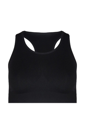 Sweaty Betty ribbed-knit racerback sports bra - Black