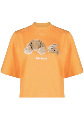 Palm Angels teddy bear-print T-shirt - Orange