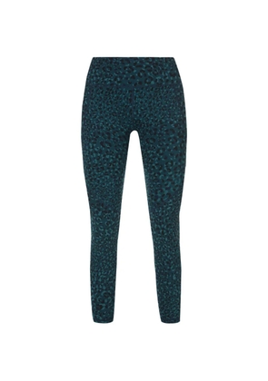 Sweaty Betty Power Gym leopard-print leggings - Blue
