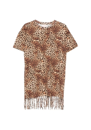 MC2 Saint Barth Macha String leopard-print mini dress - Brown