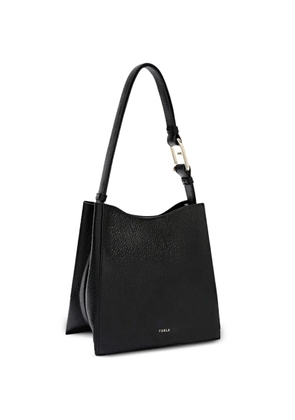 Furla pebbled-leather tote bag - Black