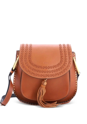 Chloé Pre-Owned Hudson Handbag Whipstitch Leather Medium crossbody bag - Brown