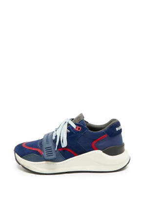 Burberry Pre-Owned Ramsey touch-strap sneakers - Blue