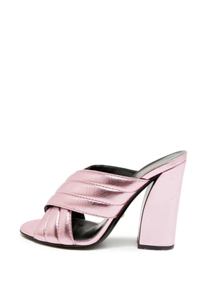Gucci Pre-Owned Sylvie leather sandals - Pink
