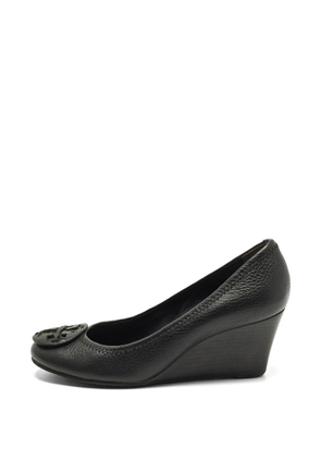 Tory Burch Sophie leather heeled pumps - Black