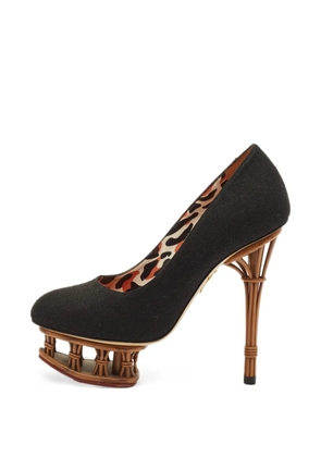 Charlotte Olympia Dolly platform pumps - Black
