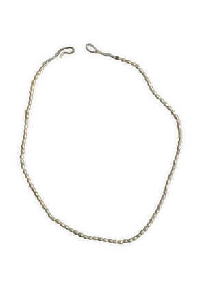 PEARL & CAVIAR Oriana pearl-embellished necklace - Silver