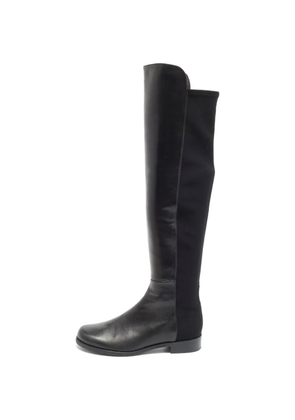 Stuart Weitzman Lowland panelled boots - Black