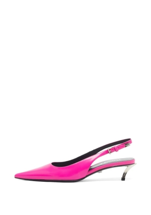 Versace Pre-Owned pointed-toe slingback pumps - Pink