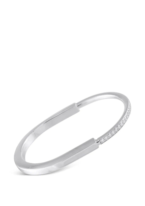 Tiffany & Co. Pre-Owned Lock diamond bangle - Silver