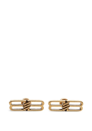 Balenciaga Pre-Owned BB Icon earrings - Gold