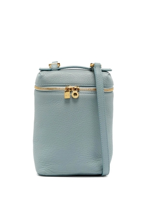Loro Piana Pre-Owned leather two-way handbag - Blue