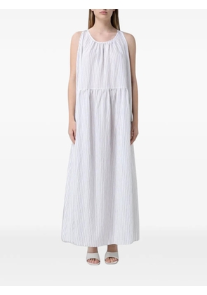 MeimeiJ striped maxi dress - White