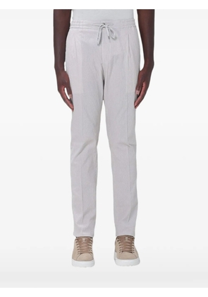PT Torino drawstring seersucker trousers - Neutrals