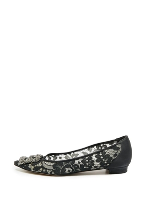 Manolo Blahnik Hangisi ballet flats - Black