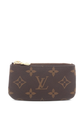 Louis Vuitton Pre-Owned 2022 Monogram Pochette Clé coin purse - Brown