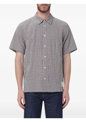 Emporio Armani Eagle Club short-sleeve shirt - Neutrals