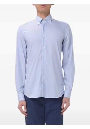 Fay striped button-down shirt - Blue