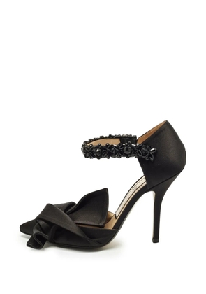 Nº21 bow-detail heeled pumps - Black