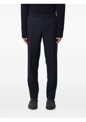 Fay virgin wool tailored trousers - Blue