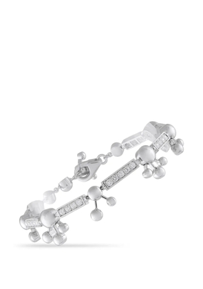 Bvlgari Pre-Owned Astrale diamond bracelet - Silver