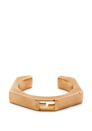 Fendi Pre-Owned Baguette hexagonal ring - Pink