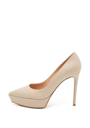 Gianvito Rossi Dasha platform pumps - Neutrals