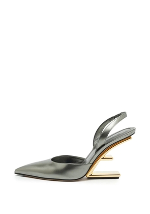 Fendi Pre-Owned Fendi First slingback pumps - Grey