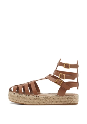 Christian Dior Pre-Owned Marine espadrilles - Brown
