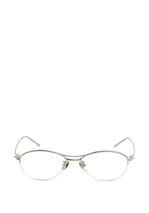 akila Helix round-frame glasses - Silver