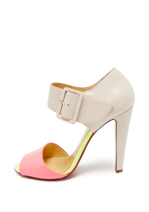 Christian Louboutin Pre-Owned Just Nothing ankle-strap sandals - Neutrals