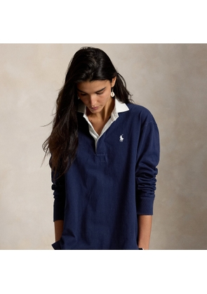 Oversize Cotton Rugby Shirt