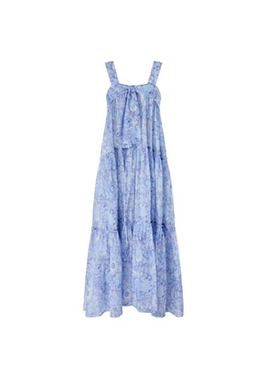 Printed maxi dress