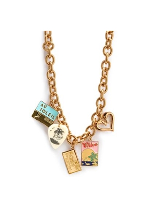 Golden necklace